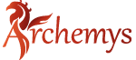 Logo for Archemys and link to website